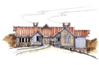 Corn Crib Cottage Plan